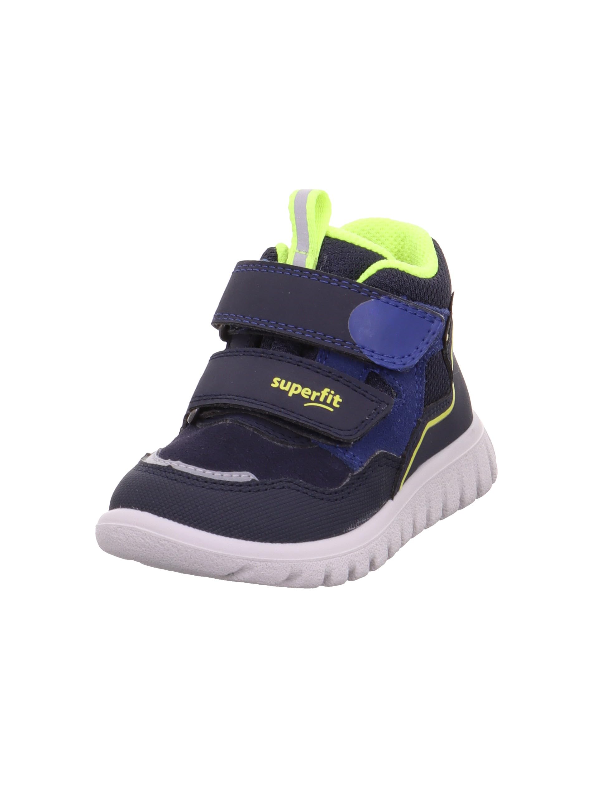 Basket Superfit Sport7 Mini bleu jaune de qualité pour bébé
