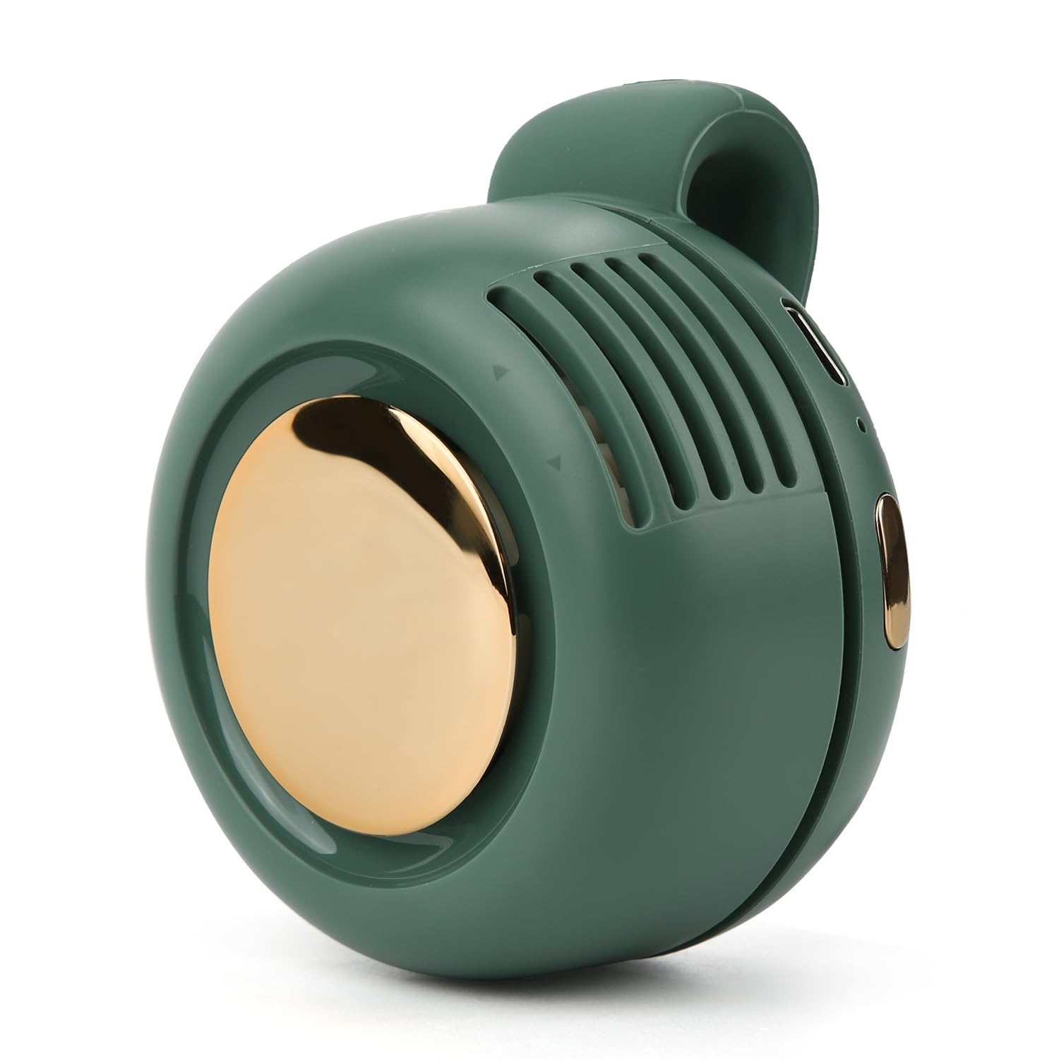 Ventilateur portable mains libres pour éviter la chaleur au bureau et en voyage
