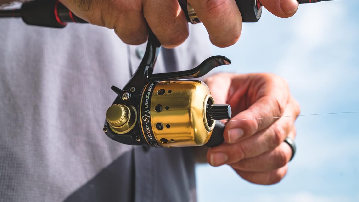 Daiwa Underspin-XD Series, Trigger-Control Closed-Face Reel