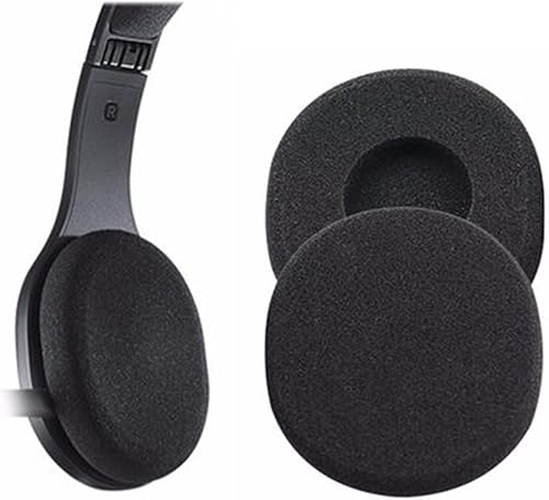 Almohadillas de repuesto H800 compatibles con auriculares inalámbricos Logitech H800, almohadillas de esponja suaves y duraderas, almohadillas de