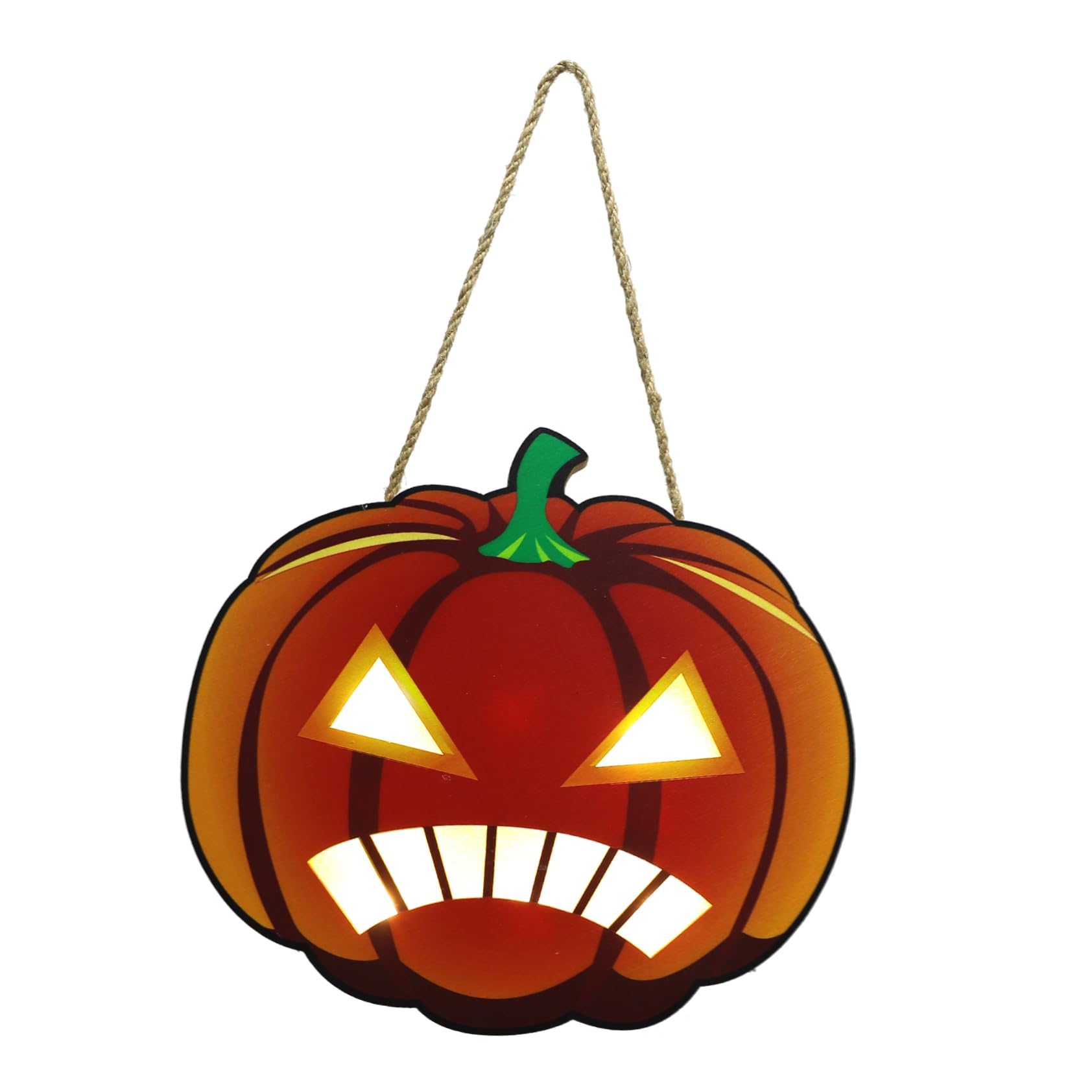 Decoración puertas Halloween con carteles colgantes para fiestas