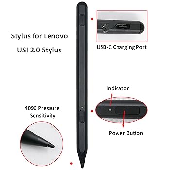 Amazon.co.jp: U1ペンは、Lenovo USI 2.0スタイラス、Lenovo