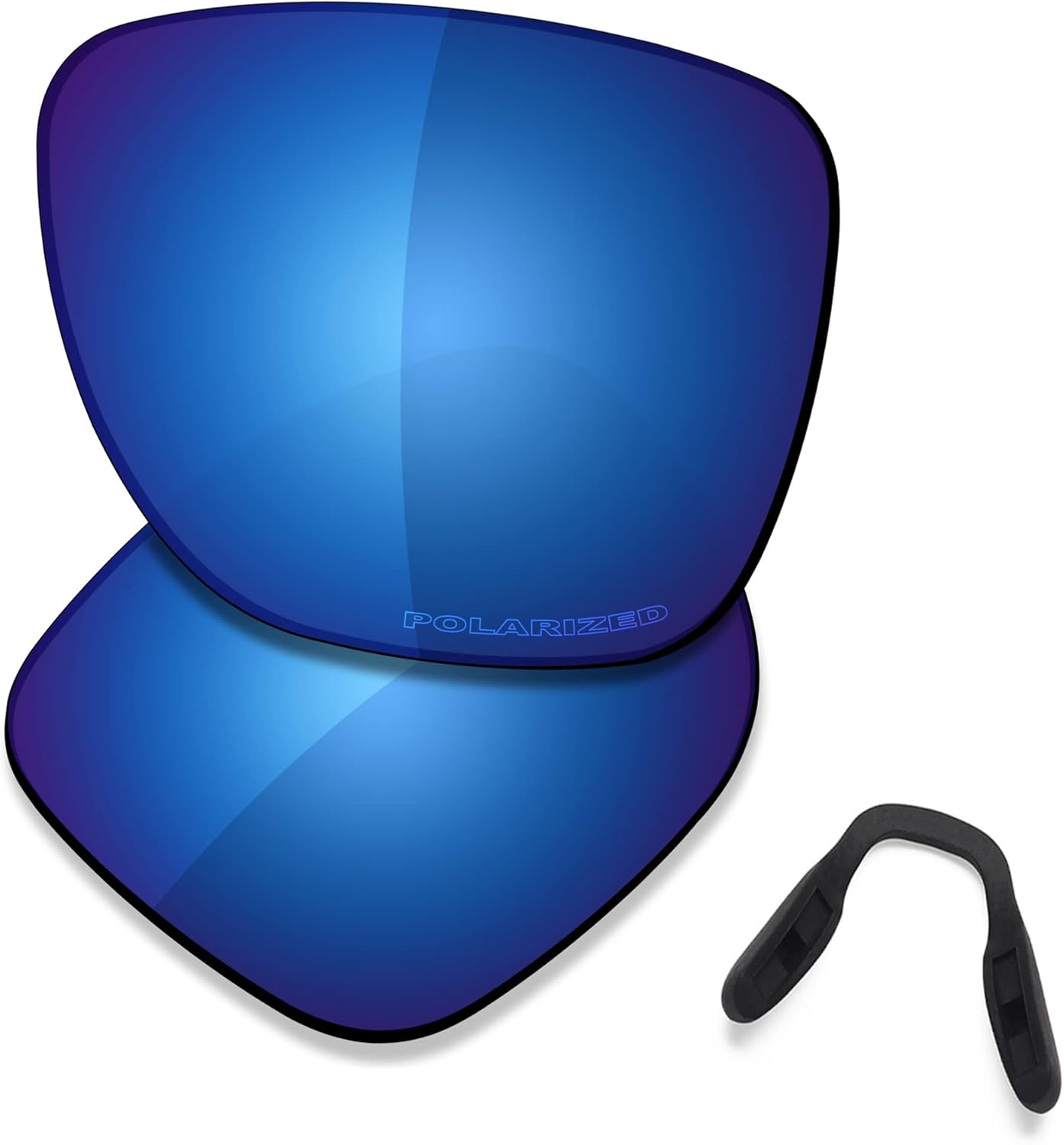 SAUCER Premium Replacement Lenses & Nosepads for Oakley Crossrange XL OO9360 Sunglass
