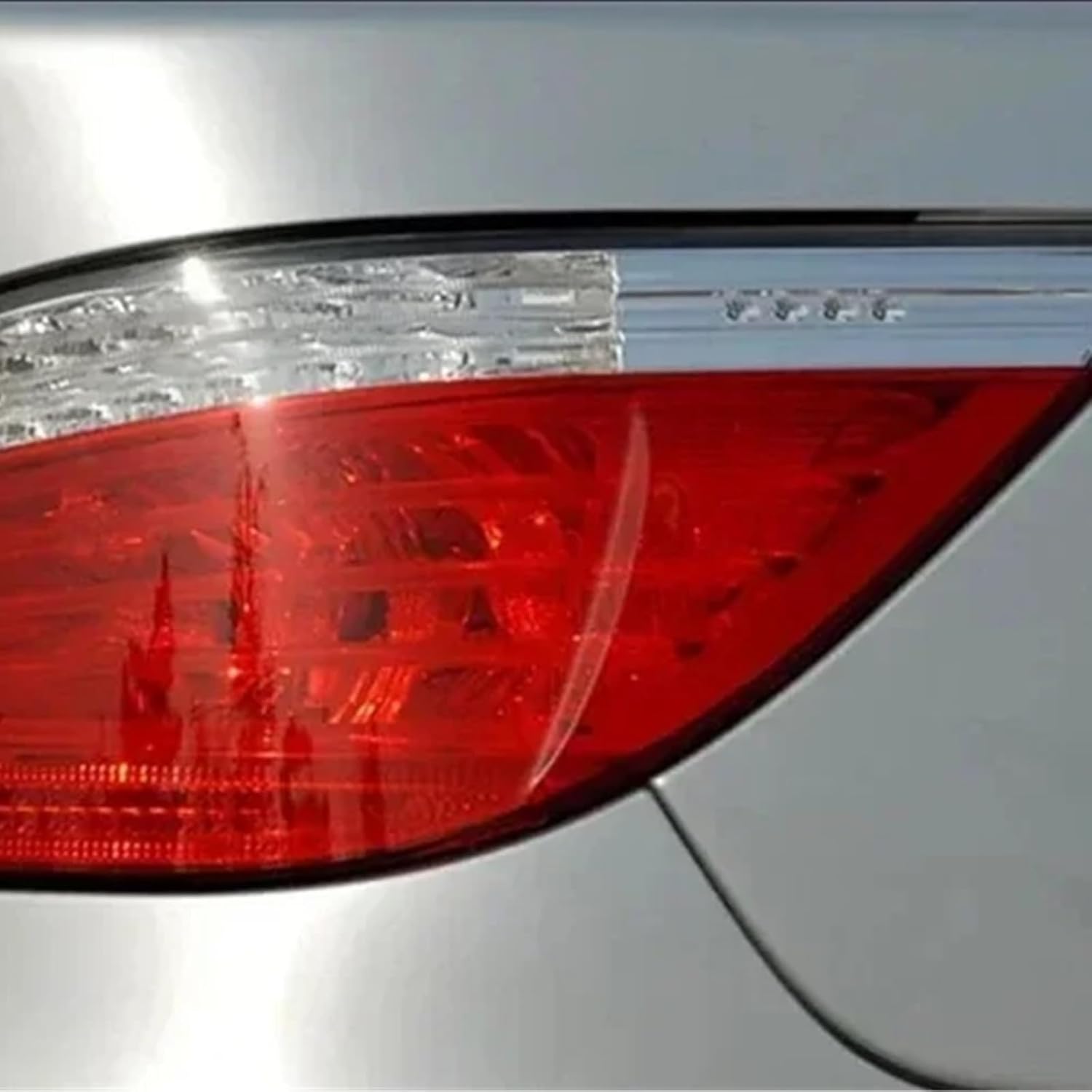 tail light lens Compatible With BMW For 5 Series E60 E61 2004 2005 2006 2007 2008 2009 2010 Car Rear Taillight Shell Tail Lamp Brake Lights Mask(Right)