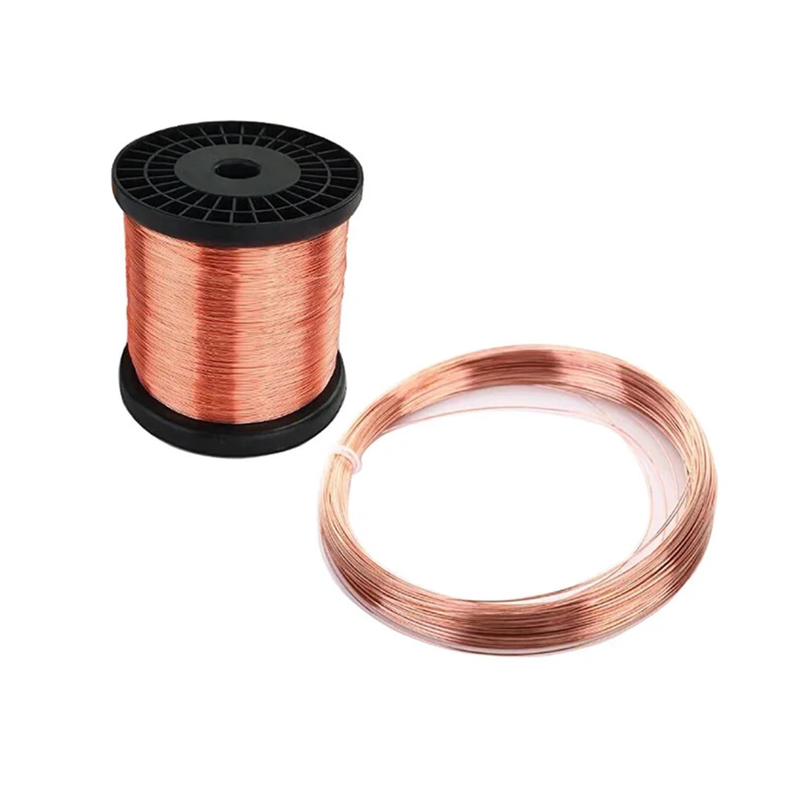Kupferdraht 1KG/5KG Kupferdraht rund (totweich) blank ohne Lack unbeschichtet Basteldraht 0,1mm bis 3mm Copper(0.6mm 4.5KG 1pc)