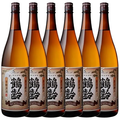 日本酒 青木酒造 清酒鶴齢 1800ml×6本