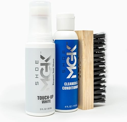 Miniatura 4 de Limpiador de zapatos y retoque blanco  Kit de limpieza de zapatos All Star con limpiador y acondicionador y retoque blanco