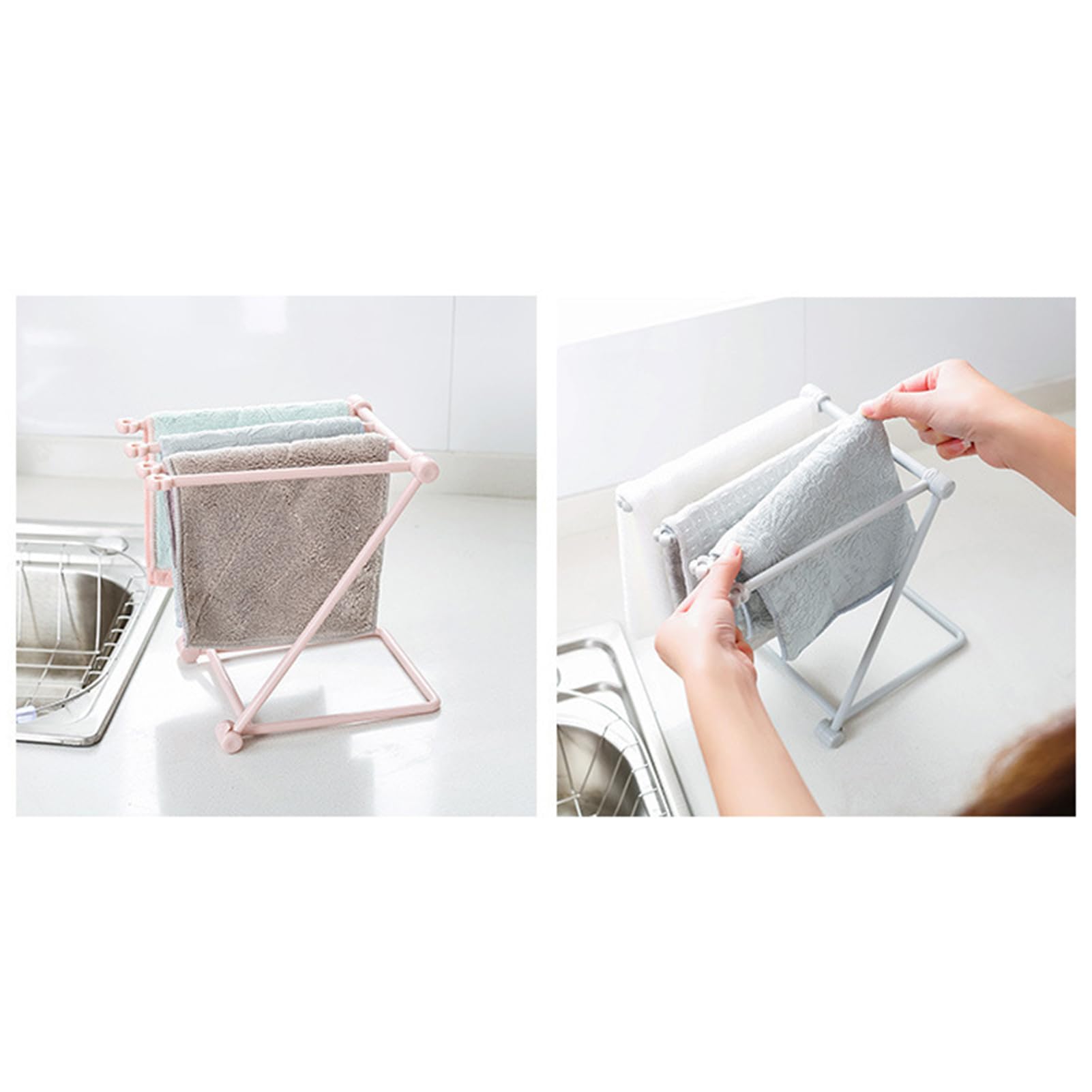 Porte-Serviettes Mural Pour Essuie-Mains, Nouveau Porte-Serviettes À 3