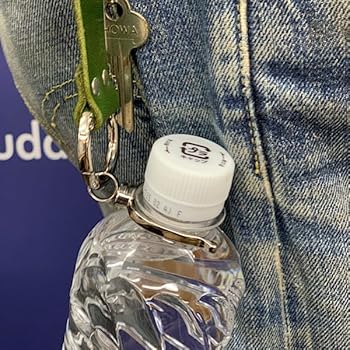 delica moai 真鍮製ペットボトルケース　レザーホルダー付き delica moai 真鍮製ペットボトルケース レザーホルダー付き