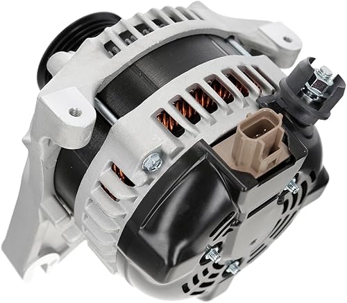 Miniatura 3 de RAREELECTRICAL Alternador de 155 amperios y 14 voltios compatible con Ford E-350 Super Duty 6.8L V10 415Ci 2010 2011 2012 2013 2014 2015 2016 2017