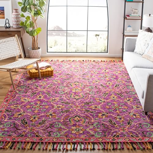 Image of Hand Tufted Premium Rug Premium Wool Carpet for Living Room Bedroom and Hall Size 12x18 Feet Color Multi