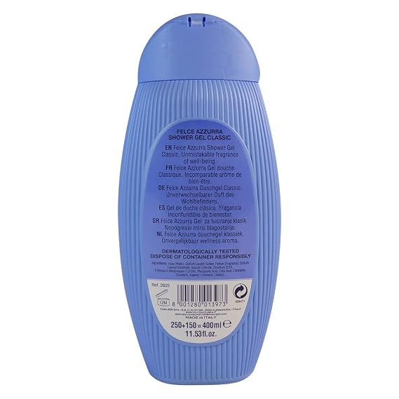 Paglieri Felce Azzurra Shower Gel Classic 13.5 Ounces