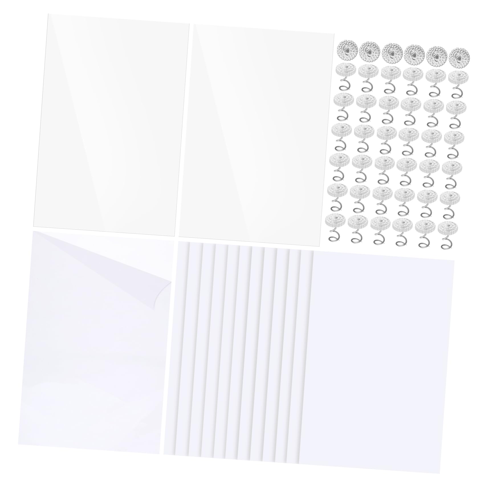 Katzenkratzschutz für Möbel Transparent 15 Stück PVC 30x45 cm