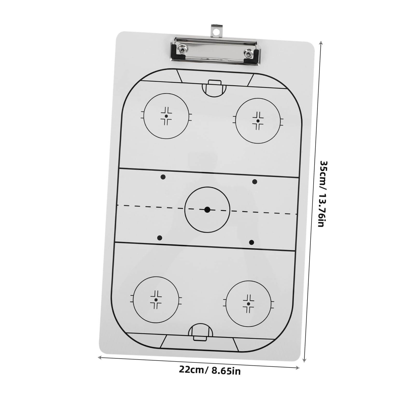 BESPORTBLE Tacticals Board Hockey Equipment Ice Hockey Board Quick Erase Function for