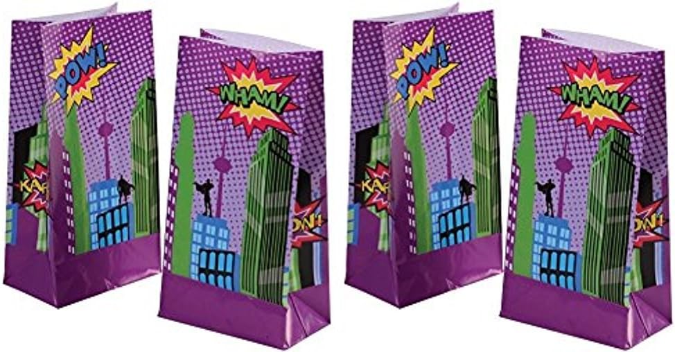 Superhero Paper Goody Bags (24)