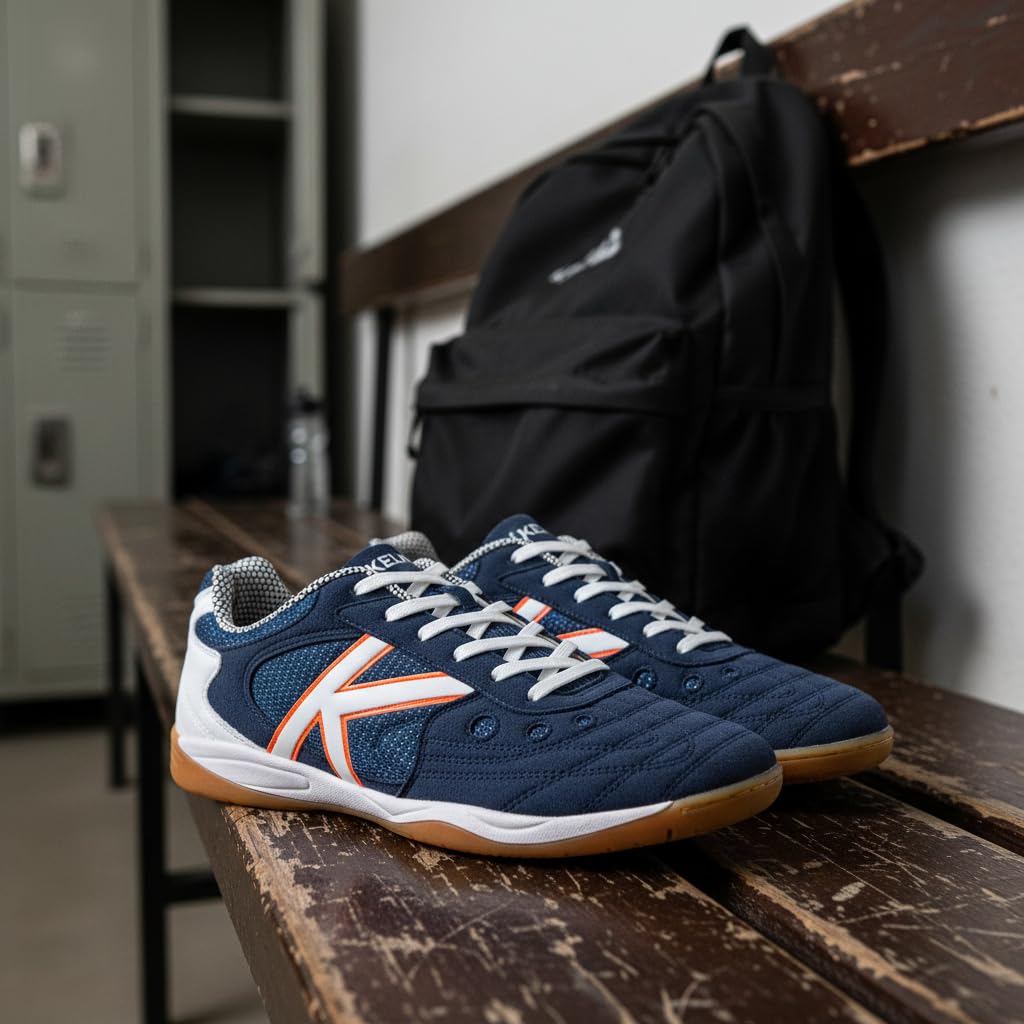 Kelme Chaussures de futsal Blanc 44 EU