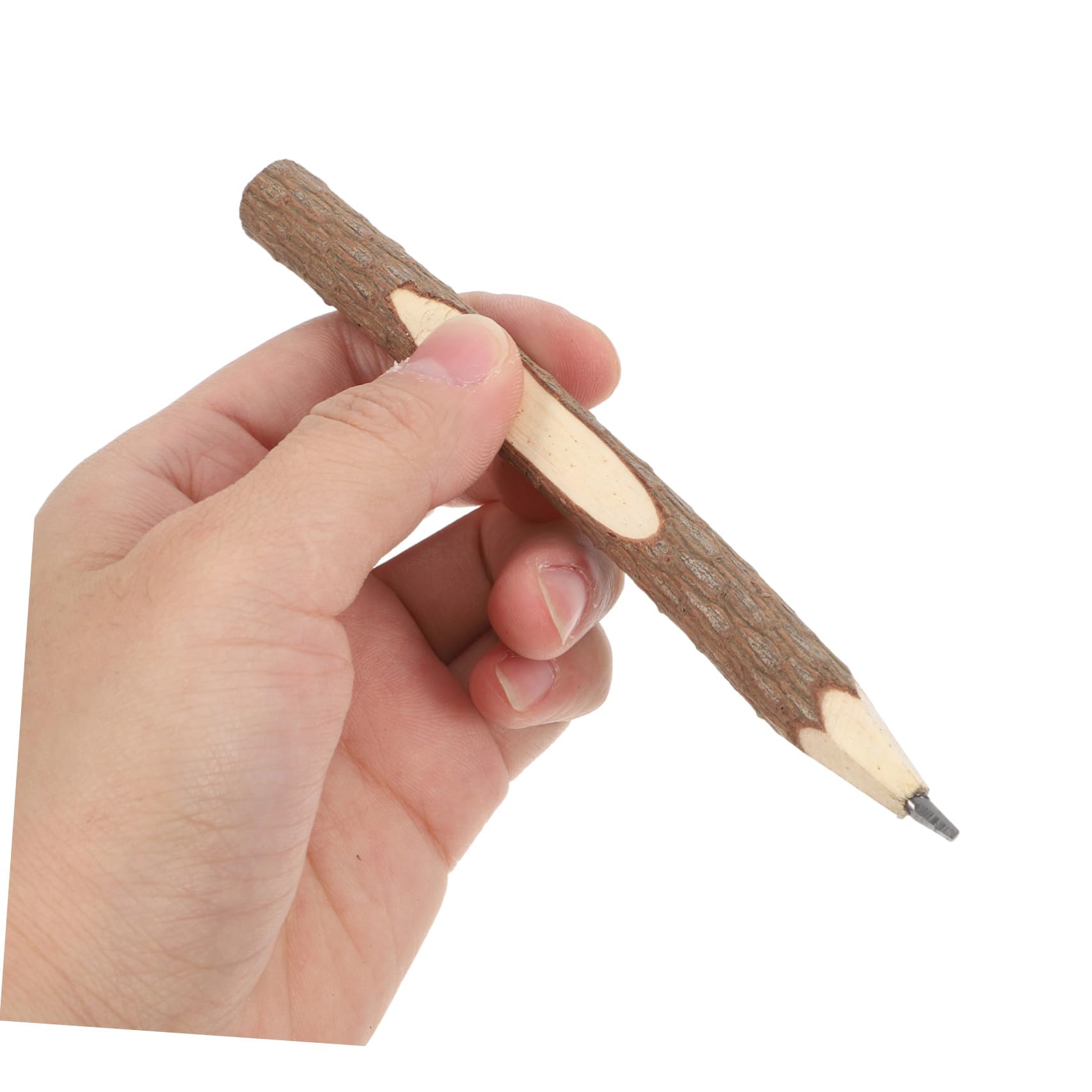 Veemoon 75 Pièces Crayons Naturelle Pencils Branche pour Garçon Fille Créatif Bois Écologique