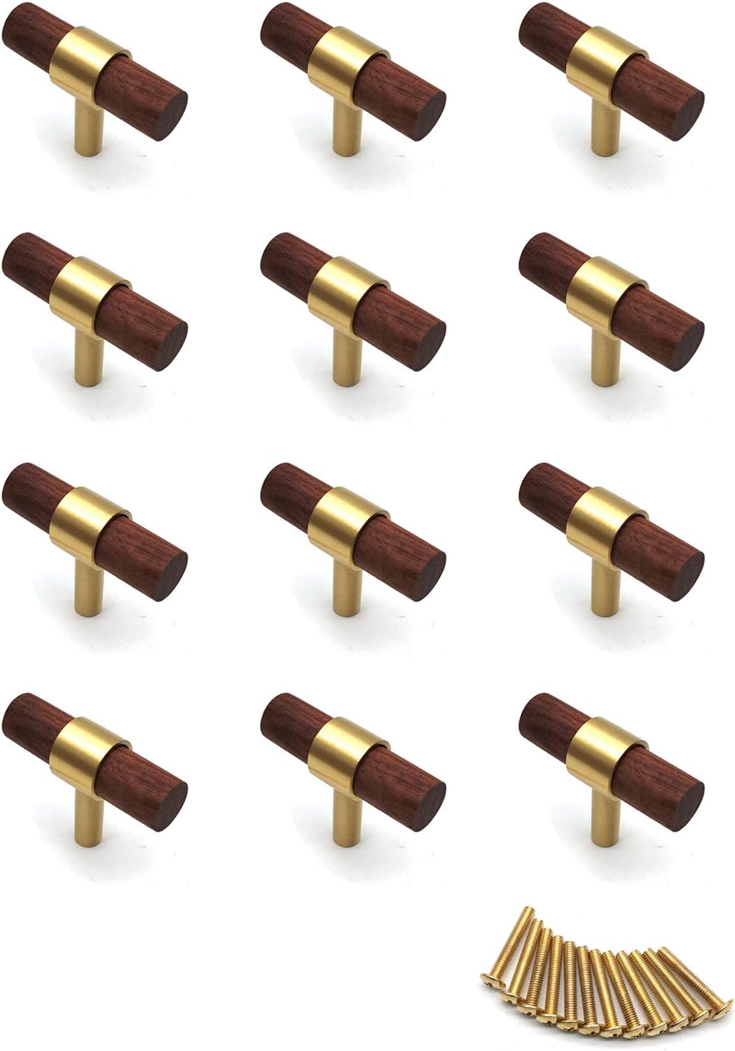 Susenya Single Hole T Bar Knob, Knobs,T Knobs for Dresser