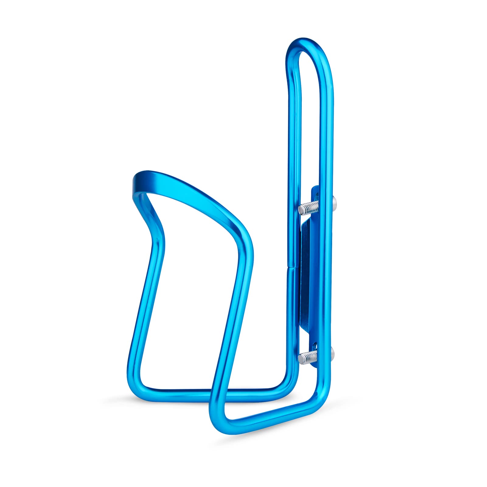 FiveBox Bike Water Bottle Holder, 1Pack Lightweight Aluminum Alloy Cycling Bicycle Water Bottle Cage Holder Bracket for Outdoor Activities (Blue),