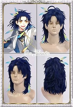 刀剣乱舞 南海太郎朝尊 風 ウィッグ 刀剣 とうらぶ コスプレ キャラウィッグ 41N5ljDKy+L._UF350,350_QL80_.jpg