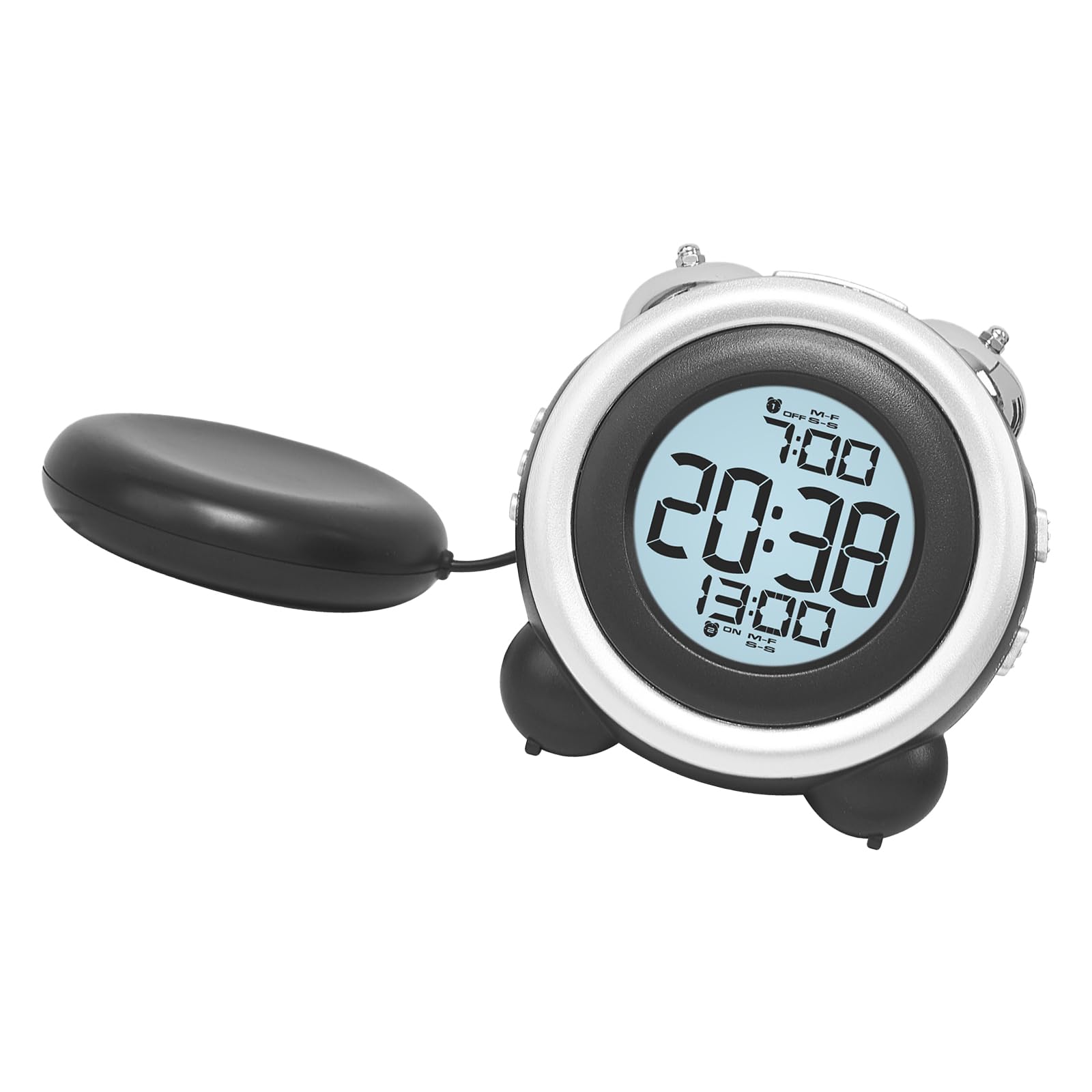 HDOYTXXM Alarm Clock with Strong Vibrating Alerts Multiple Alarms Customizable Setting for Efficient Time Management Loud Vibrating Alerts