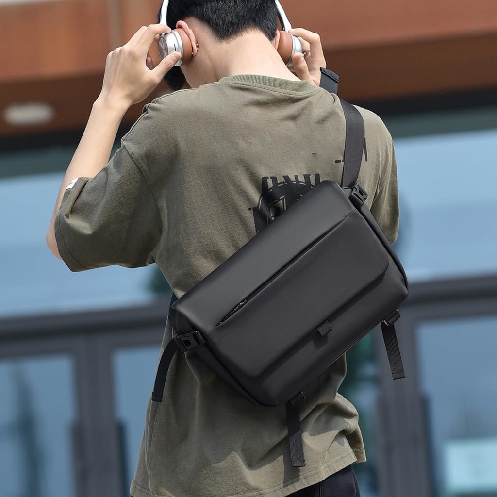 Waterproof Bike Crossbody Bag For Commuting Cycling And Outdoor Activity