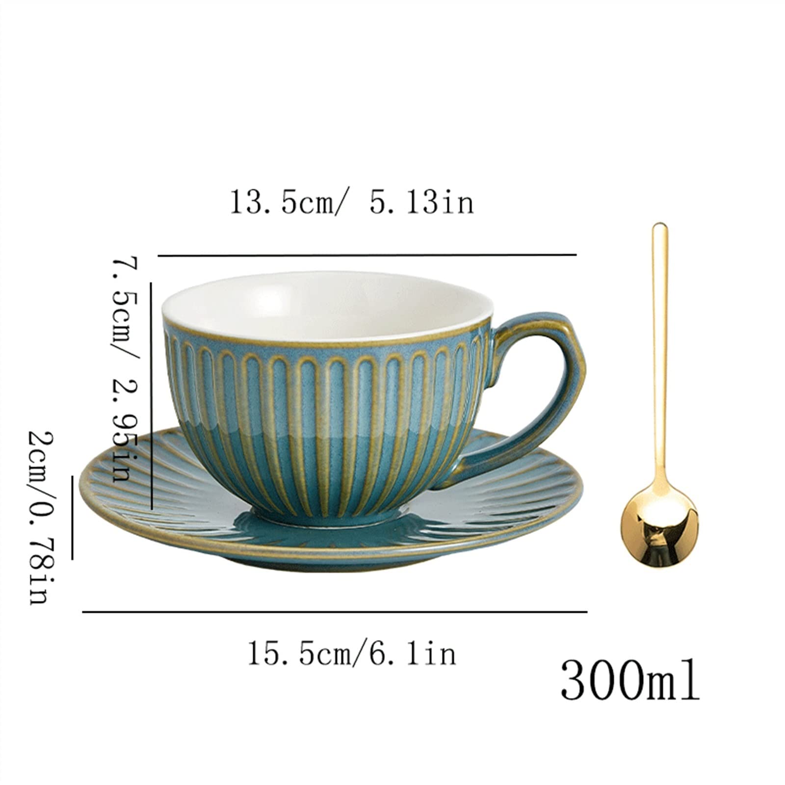 Kubki do kawy vintage kubek do kawy domowy ceramiczny zestaw kwiatów latte pranie ręczne popołudniowa herbata