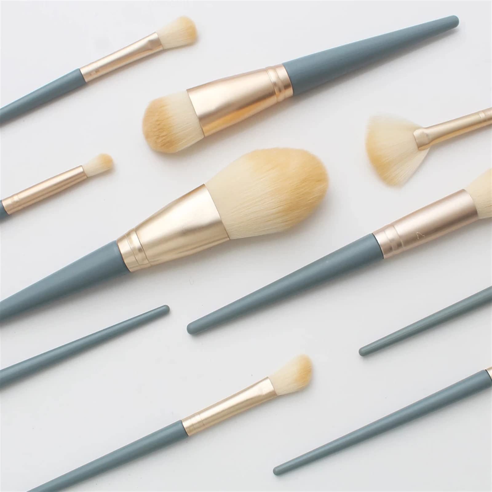 EDDGE Juego de brochas de Maquillaje, brocha Profesional de Sombra de Ojos for Cabello Suave y Rico, brocha for Cejas, cosmética de Belleza, brochas de Maquillaje correctoras