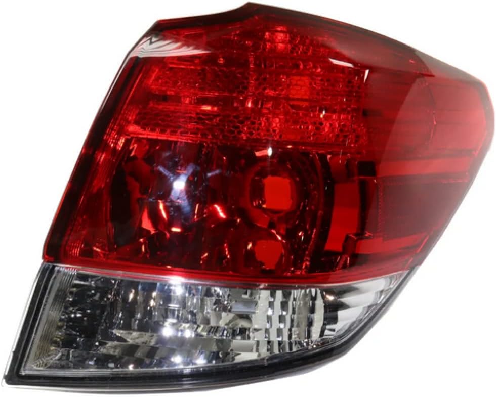 CarLights360: For 2010 2011 2012 2013 2014 SUBARU OUTBACK Tail Light Assembly Passenger Side - DOT Certified Replacement for SU2805105
