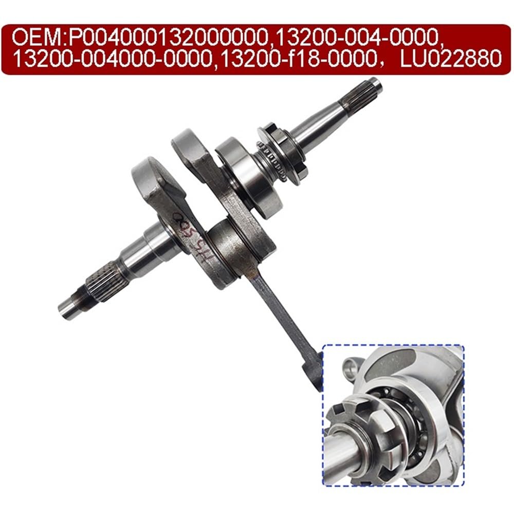 Gruppo biella albero motore adatto for motore ATV HS 500 ATV UTV 500H 500H LU022880 pezzo di ricambio 13200-004-0000 13200-F18