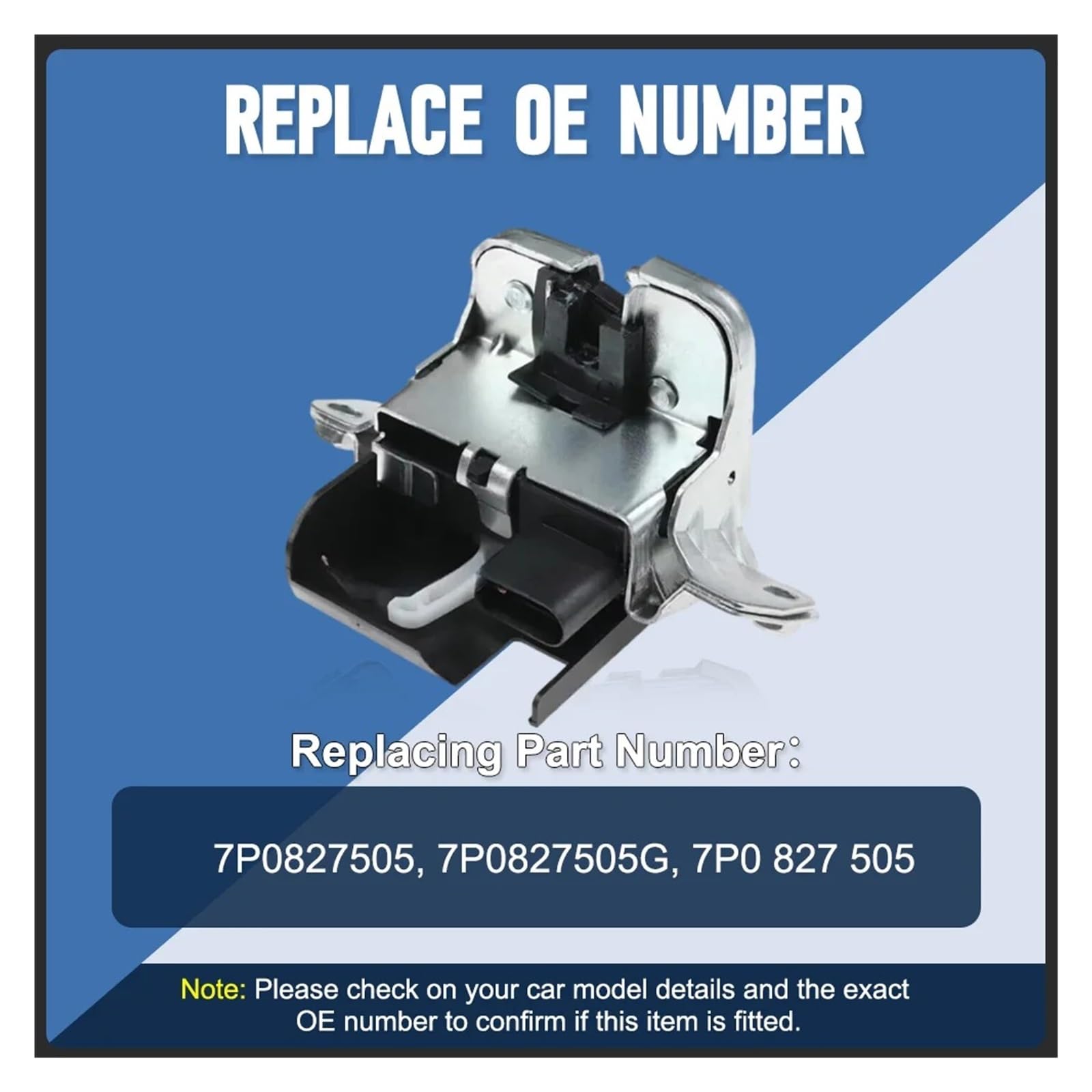 Serratura Portellone Serratura Attuatore Portellone Posteriore A 4 Pin Per Seat Alhambra 2011 2012 2013 2014 2015 2016 2017 2018 7P0827505