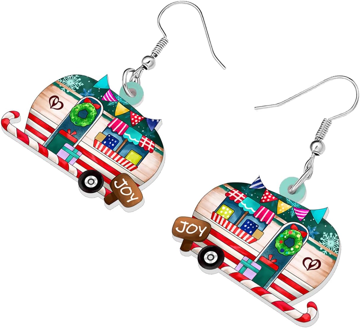 Cute Camper Van Dangle Earrings Camping Gifts for Women image 3