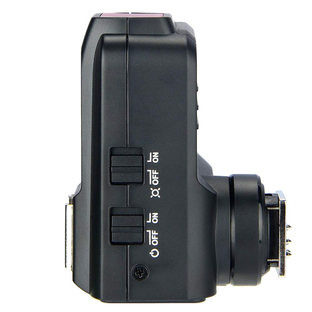 Godox X2T-N Disparador para Nikon, 2.4G Transmisor de Disparo de Flash inalámbrico para Soporte de Nikon i-TTL HSS 1 / 8000s Función de Grupo LED Panel de Control Actualización de firmware