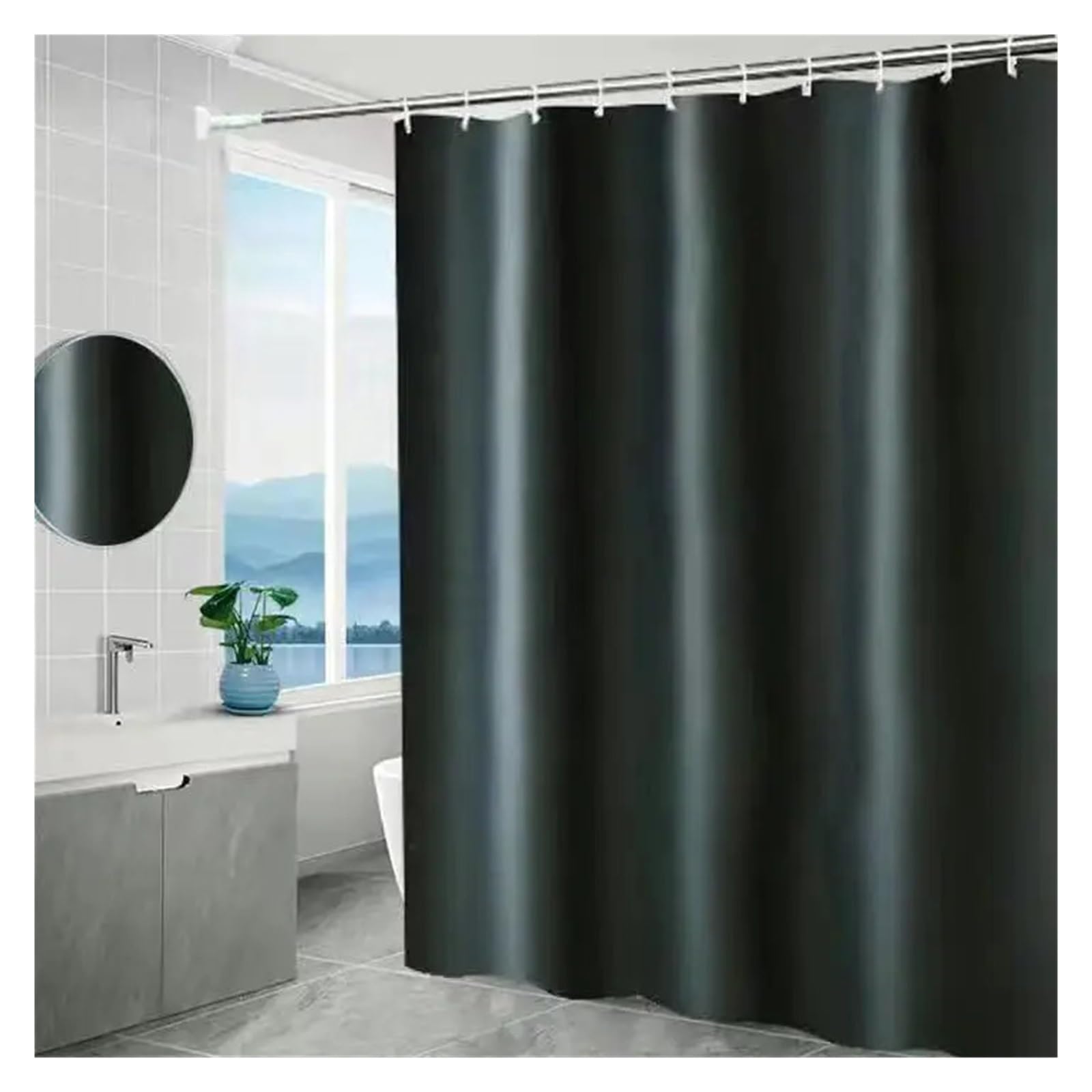 Tenda Posteriore Camper Oscurante Tenda da doccia esterna | Set 1Kit con Ventose for Doccia Privacy Camper Caravan