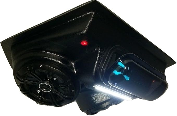 Consola de Radio Estéreo Overhead UTV Polaris RZR Ranger Kickers miniatura 2
