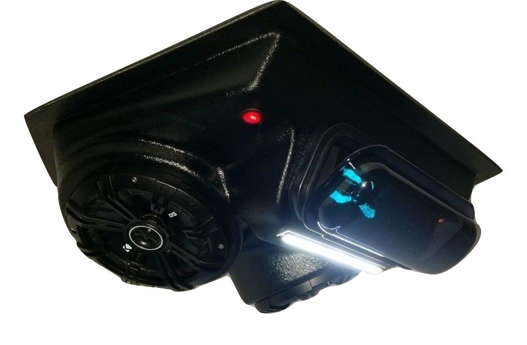 Overhead Stereo Radio Console UTV Polaris RZR Ranger Kickers