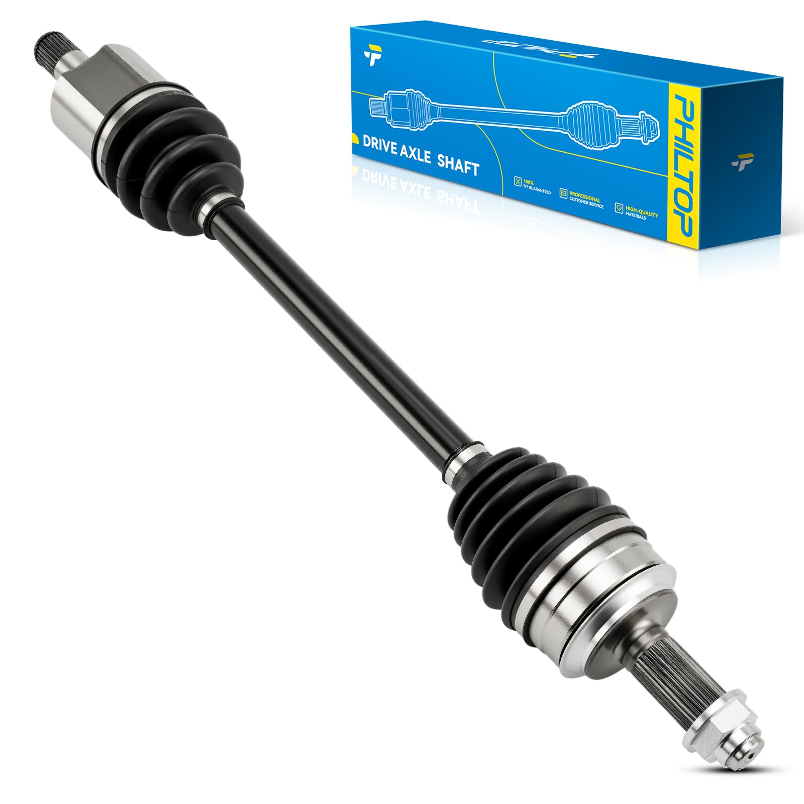 PHILTOP Front Left CV Axle Shaft Assembly for Honda Odyssey 2005-2006, 66-4224 CV Axle Shafts