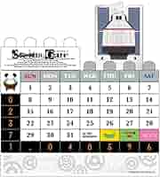 No.6 ブロックカレンダー Amazon.co.jp: STEINS;GATE ブロックカレンダー : おもちゃ