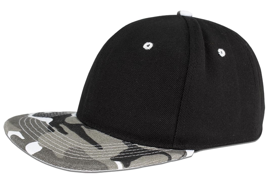 GenericComouflage Plain F/Hat B/Open Black, One size Hat/Cap Sun Protection All-Match Baseball Cap Fashion Design Hat Fishing, Hunting