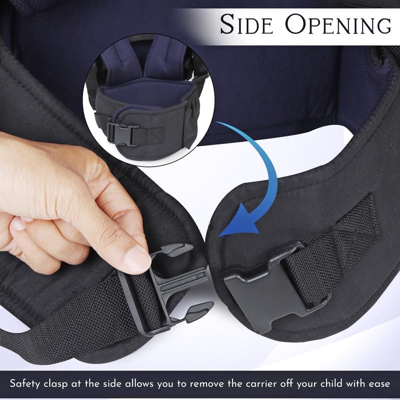 Image of Premium Baby Carrier Bag in 3-in-1 Ergonomic Adjustable Sling Baby Carrier