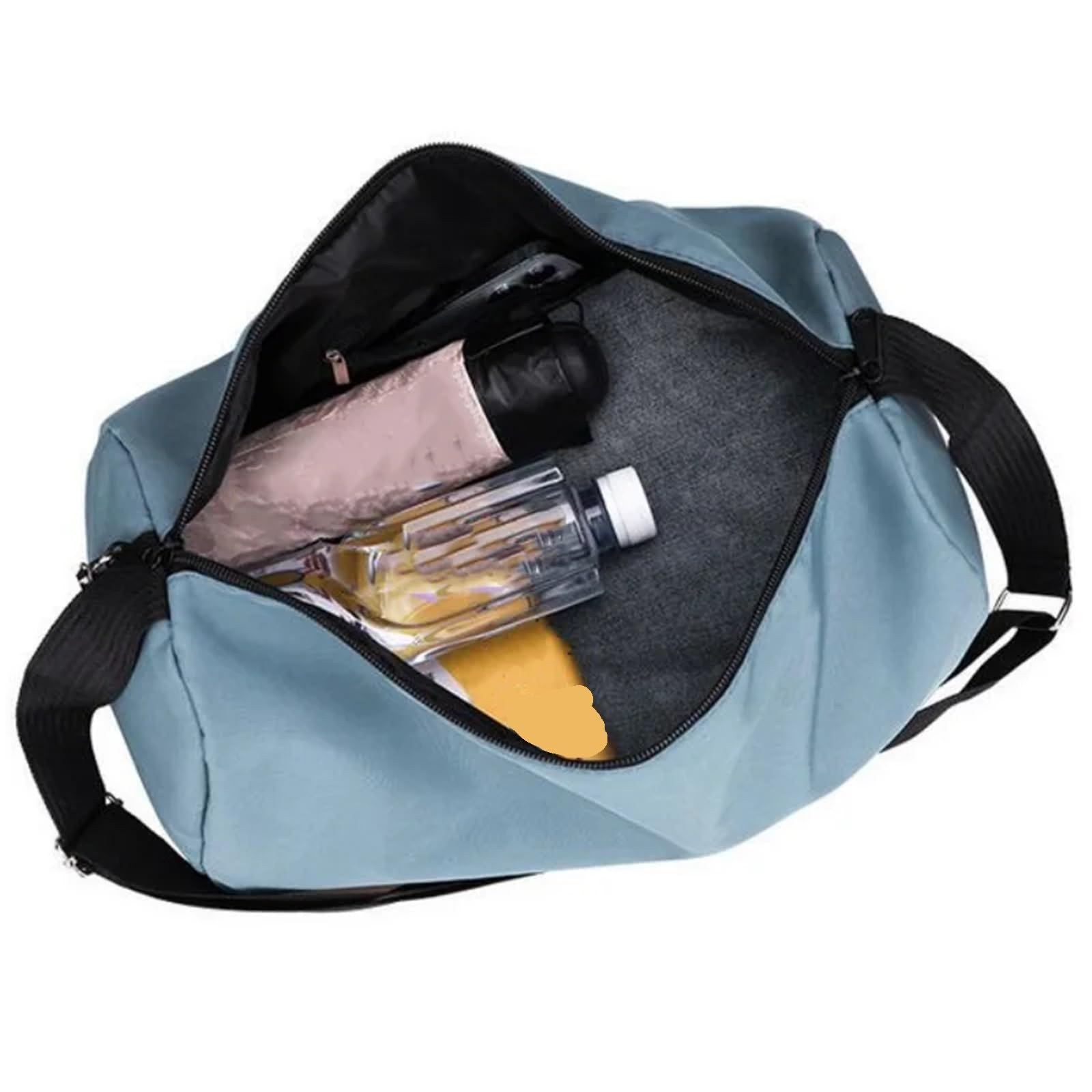 Sport Duffel Tasche Frauen Sporttasche wasserdichte Fitness Training Bag Outdoor Reise Duffle Bag Männer Sport Schwimmen Taschen Yoga Gym Sport Rucksack Für Sport, Reisen und Training(Black)