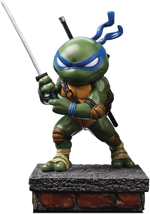 Iron Studios San Diego Previews Exclusive 2023 Teenage Mutant Ninja Turtles: Leonardo (Ver. 2) PX MiniCo Figure