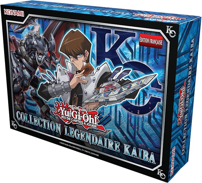 Yu-Gi-Oh! Coffret Collection Légendaire Kaiba - Jeu de Cartes à Jouer - À partir de 6 Ans - Édition française