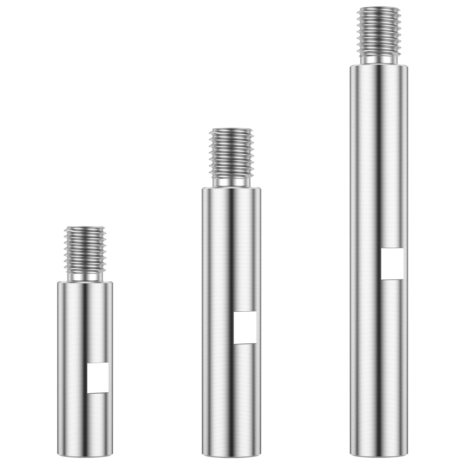 Habdtgca 3Pcs Aluminium Alloy Angle Grinder Extension Rod