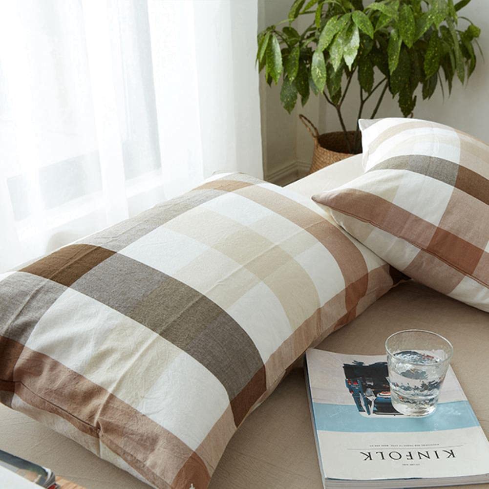 Taie d'oreiller 50x75 cm pur coton pour un lit moderne et confortable