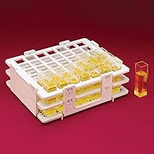 SP Bel-Art No-Wire Cuvette Rack; For 10mm Cuvettes, 42 Places (F18520-0000)