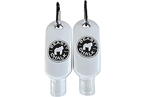 Liquid Chalk for Weightlifting, Powerlifting, Cross-Training, Gymnastics, Sports. Perfect for Pole Dancing...