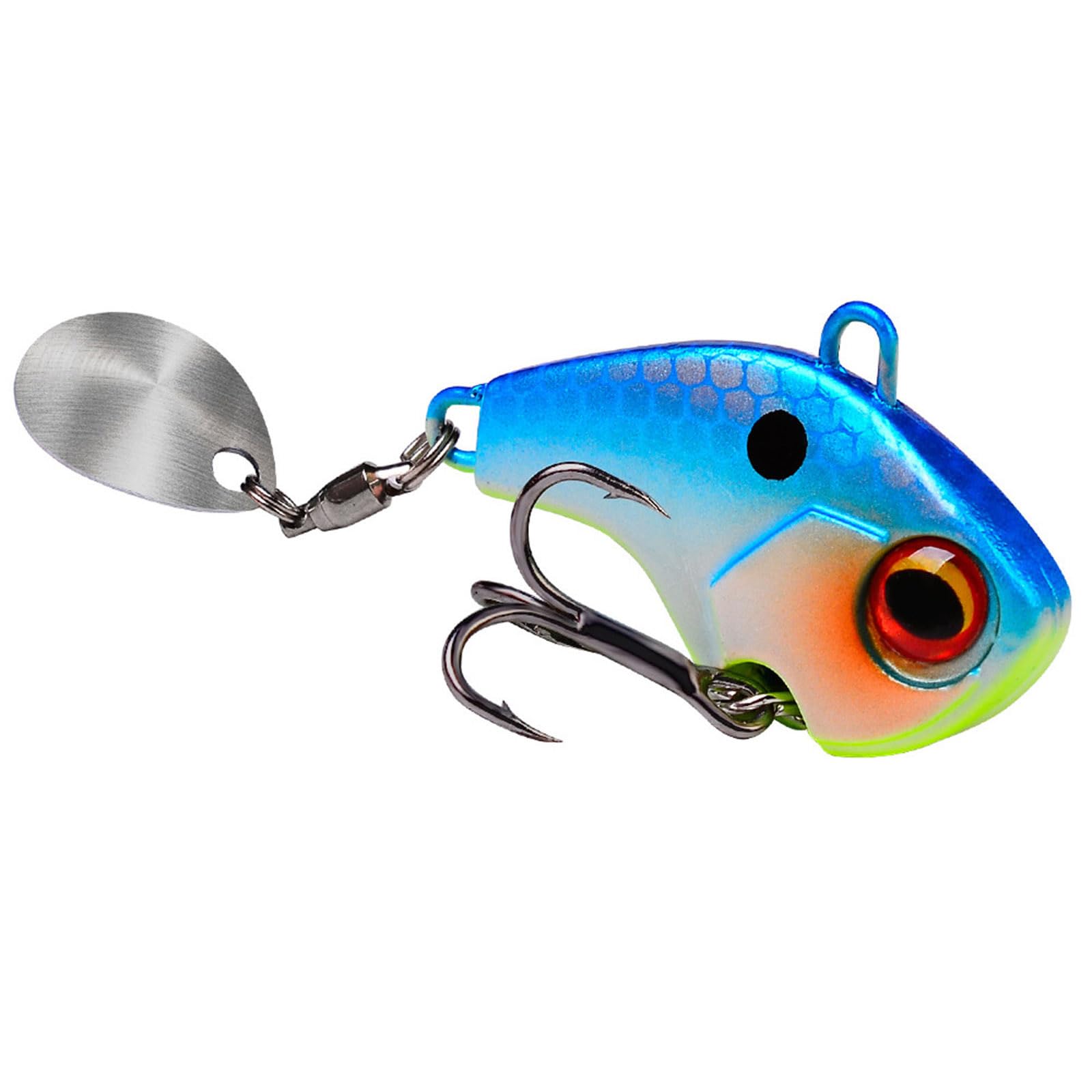 CRFFZ 6-10g Spinner Spoon Fishing Lures Metal Baits Walleye Saltwater Jigging Tackle Fishing Tackle Saltwater Spinnerbait Lures
