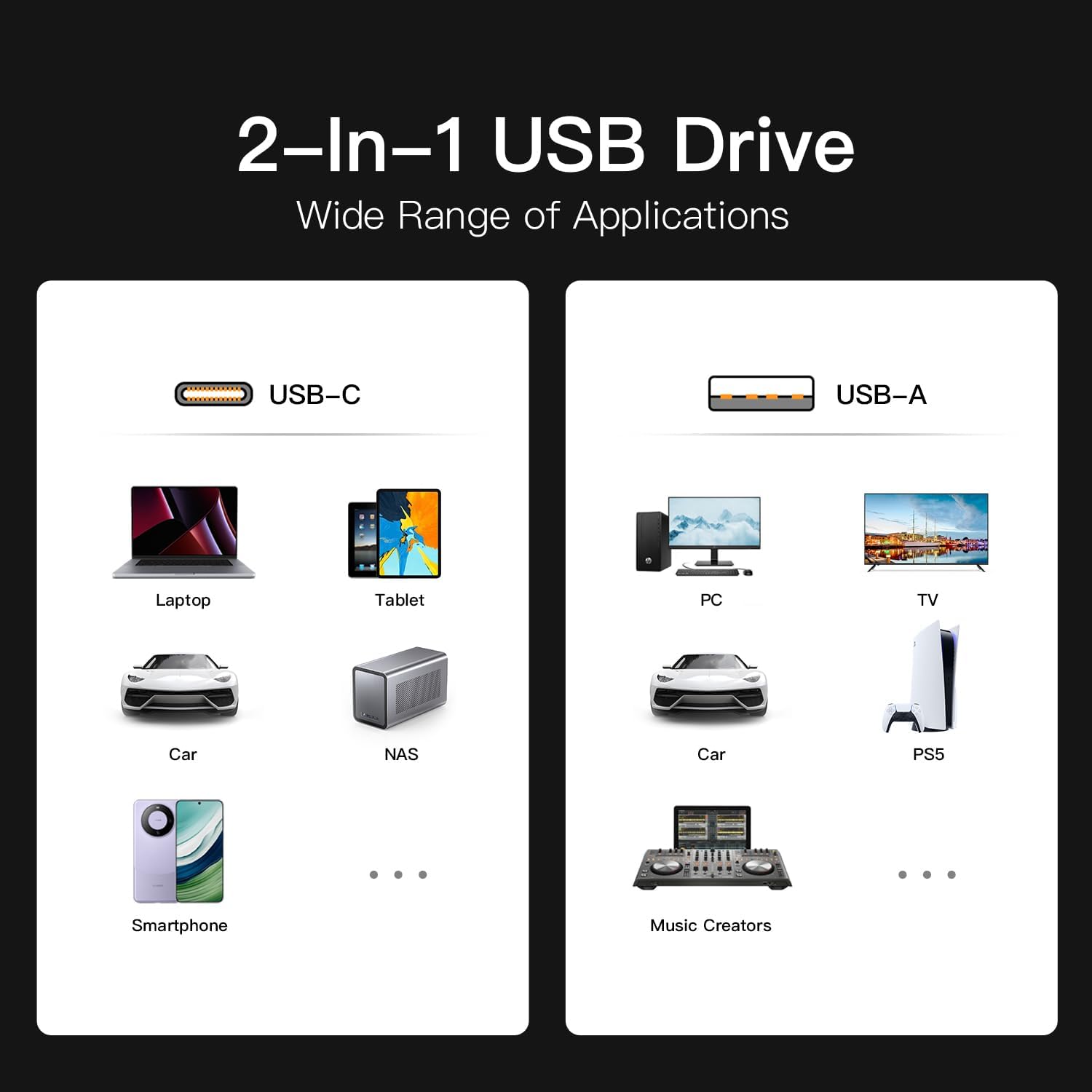 KingSpec MemoStone 256GB External SSD USB-C 540MB/s, High Speed Portable USB Flash Drive with 3D NAND Flash, Compatible with Smartphone/Laptop/Tablet