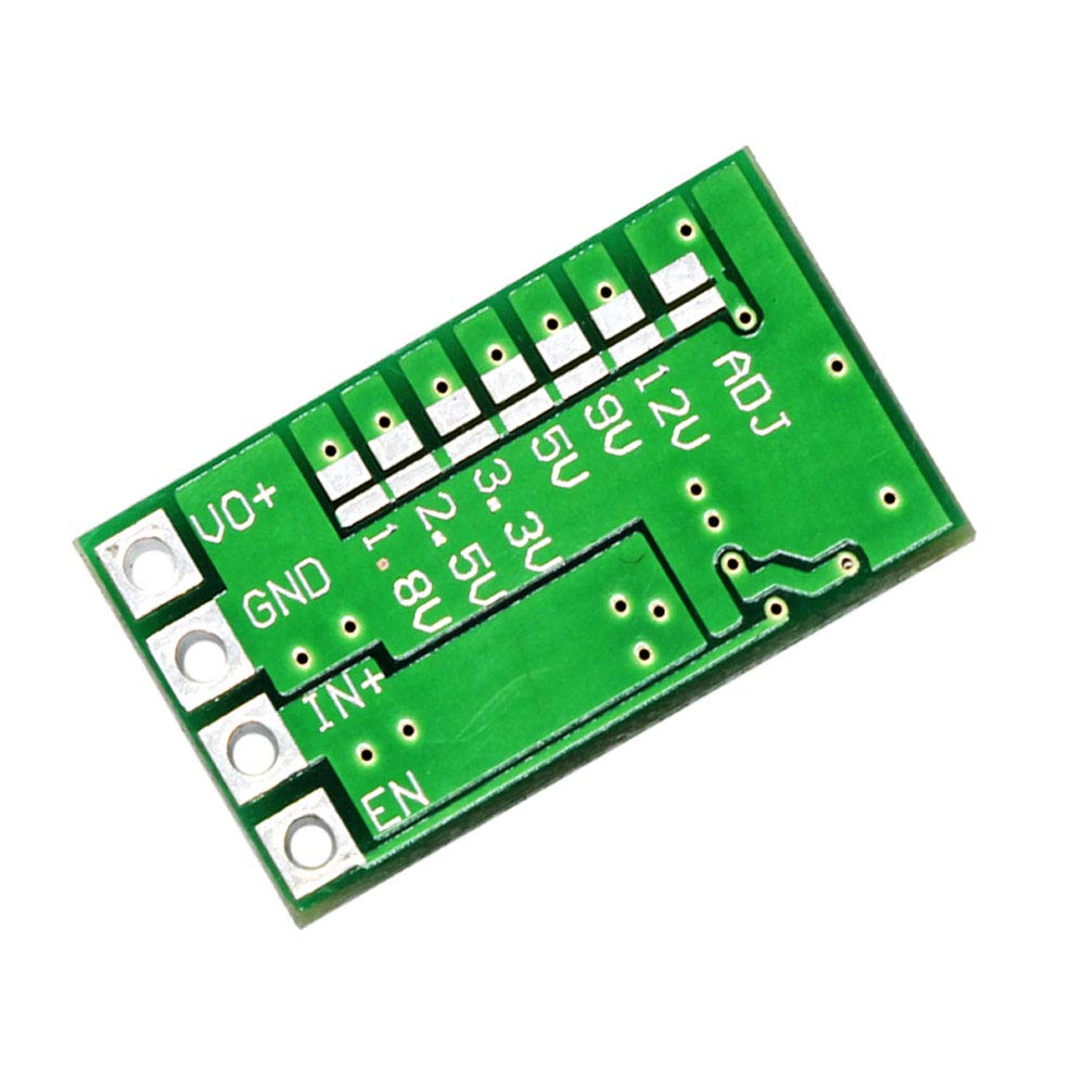 10 szt. Mini moduł zasilania step-down DC 4,5-24 V, 12 V 24 V do 5 V 3 A konwerter napięcia regulowany 1,8 V 2,5 V 3,3 V 5 V 9 V 12 V